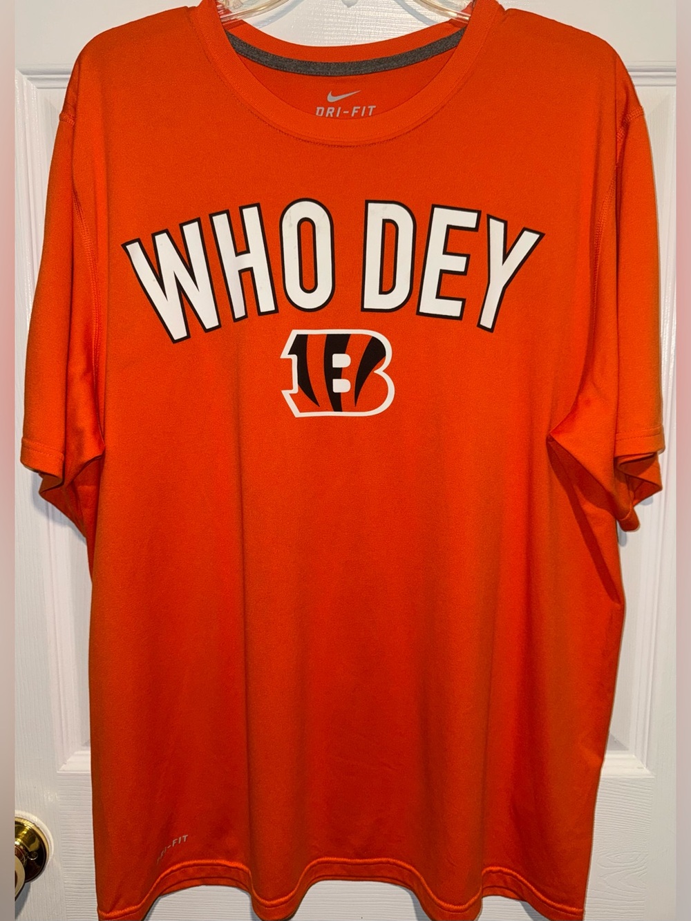 Nike Dri Fit Cincinnati Bengals WHO DEY Men’s XL